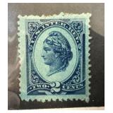 R152B UNUSED JUMBO 1878 REVENUE TAX STAMP