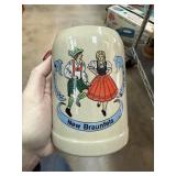 VINTAGE BEER STEIN NEW BRAUNFELS