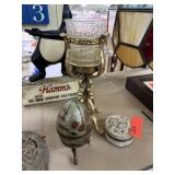 LOT OF MIXED DECOR / LIDDED EGG / LIDDE DBOOX