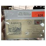 1ST DAY COVER 1940 LA JUNTA OVER AIR MAIL