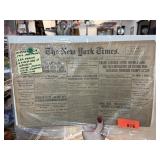 ATQ NEWSPAPER NY TIMES 1915 HURRICANE / PANCHO VA