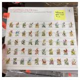 BIRDS & FLOWERS OF THE 50 STATES BOOK & STAMPS