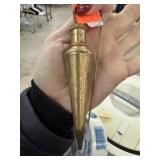 VINTAGE BRASS PLUMB BOB