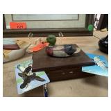 VINTAGE DUCK THEME PLAYING CARD BOX