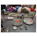 LARGE LOT OF SILVERPLATE