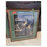 VINTAGE THAI FRAMED ART