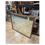 LARGE GOLD FRAME WALL MIRROR