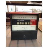 VINTAGE SIMPSON AVIONICS ELAPSED TIME GAUGE