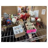 LOT OF MISC CHRISTMAS ORNAMENTS LOT OF MISC CHRISTMAS ORNAMENTS
