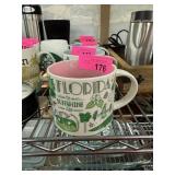 STARBUCKS COFFEE MUG FLORIDA STARBUCKS COFFEE MUG FLORIDA