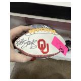 OU BOB STOOPS AUTOGRAPHED FOOTBALL OU BOB STOOPS AUTOGRAPHED FOOTBALL
