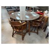 MAPLE KITCHEN TABLE & 4 CHAIRS MAPLE KITCHEN TABLE & 4 CHAIRS