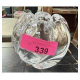 HEAVY ORREFORS CRYSTAL BOWL HEAVY ORREFORS CRYSTAL BOWL