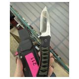 NICE BERETTA KNIFE W SHEATH NICE BERETTA KNIFE W SHEATH