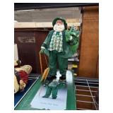 KURT S ADLER SANTA CLAUS DAPPER IRISH SANTA KURT S ADLER SANTA CLAUS DAPPER IRISH SANTA