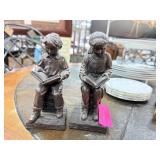 2PC MATCH GENESIS MASLAN BOY & GIRL SCULPTURES 2PC MATCH GENESIS MASLAN BOY & GIRL SCULPTURES