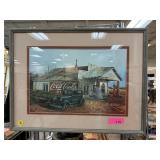 SIGNED NUMBERED PRINT BB BARRICK SIGNED NUMBERED PRINT BB BARRICK