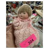 PORCELAIN BABY DOLL BY LOUISA K PORCELAIN BABY DOLL BY LOUISA K
