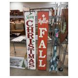 LOT OF DECORATIVE WALL SIGNS LOT OF DECORATIVE WALL SIGNS