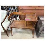 VINTAGE CONVERSATION BENCH VINTAGE CONVERSATION BENCH