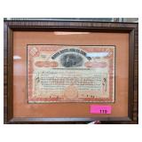 ANTIQUE NORTH BUTTE MINING CO STOCK CERTIFICATE ANTIQUE NORTH BUTTE MINING CO STOCK CERTIFICATE