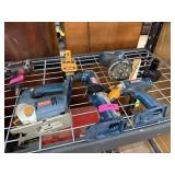 LOT OF RYOBI POWER TOOLS LOT OF RYOBI POWER TOOLS