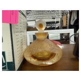 ART GLASS BOTTLE W STOPPER ART GLASS BOTTLE W STOPPER