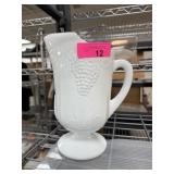 MILK GLASS PITCHER MILK GLASS PITCHER