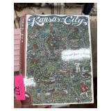 SEALED KANSAS CITY MAP PUZZLE SEALED KANSAS CITY MAP PUZZLE