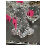 WATERFORD CRYSTAL TEDDY BEAR SCULPTURE WATERFORD CRYSTAL TEDDY BEAR SCULPTURE