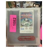 ORIGINAL NINTENDO NES GAME MONOPOLY