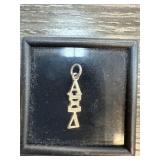 STERLING SILVER SORORITY PENDANT