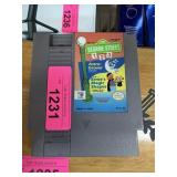 NINTENDO NES GAME SESAME STREET