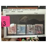 GRENADA ANTIQUE VICTORIA / EDWARD VII STAMPS