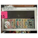 IRAN 744-52 1929 SHAH ISSUE STAMPS