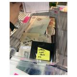 LARGE BIN OF MIXED OLD US STAMPS