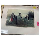 ORIGINAL PHOTO SIGNED SARAH CARSON LISTED ARTIST