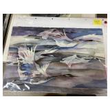 ORIGINAL WATERCOLOR S FOSTER