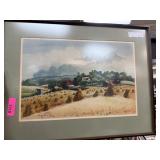 FRAMED PRINT BY ADOLF DEHN