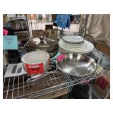 LOT OF MIXED KITCHEN NICE CALPHALON PAN