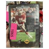 SEGA GENESIS GAME SPORTS TALK FOOTBALL 93 MONTANA