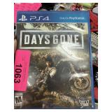 PLAYSTATION 4 PS4 GAME DAYS GONE