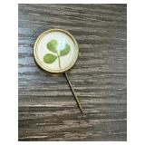 CLOVER GOOD LUCK LAPEL PIN
