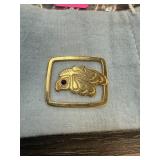 JUDITH LEIBER BUTTERFLY PAPERCLIP BOOKMARK