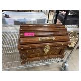 HEAVY HANDMADE WOOD TRUNK
