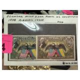 ECUADOR MINT OG ANN US CONST 1938 AIRMAIL ISSUE