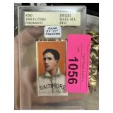 1909-11 PIEDMONT T206 HALL ET6 BASEBALL CARD