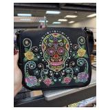 MONTANA WEST SUGAR SKULL PURSE