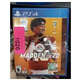 PLAYSTATION 4 PS4 GAME MADDEN 20