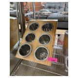 LARE RESTAURANT STYLE UTENSIL HOLDERS
